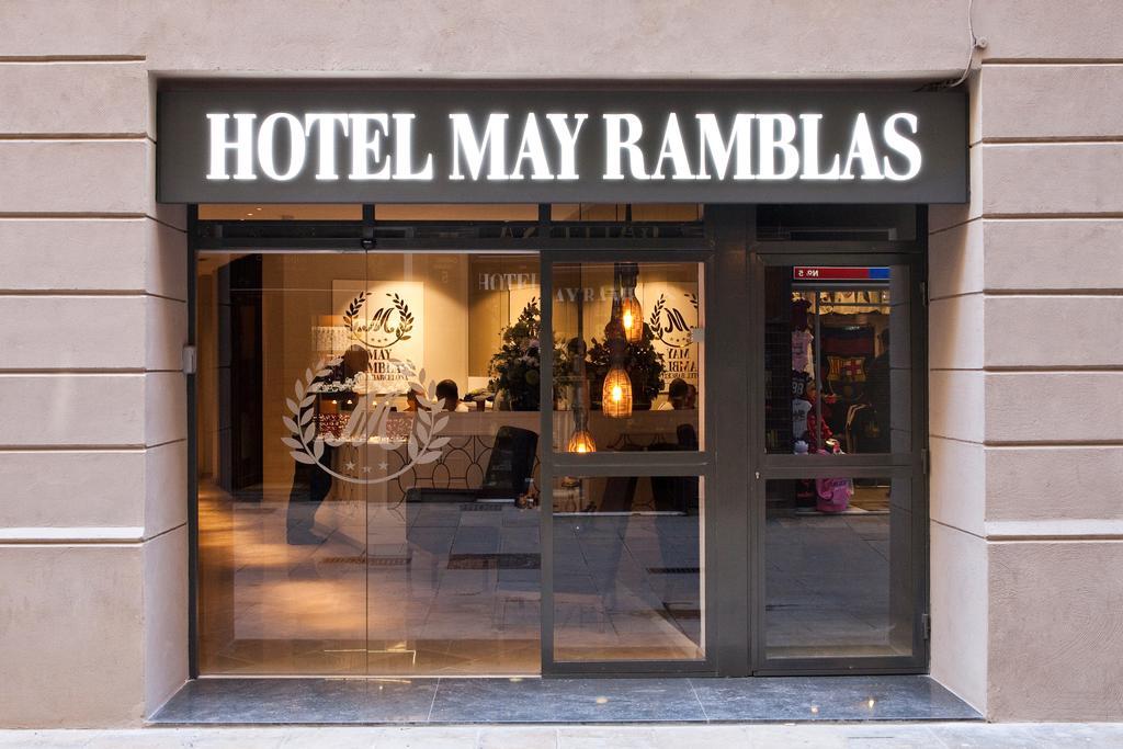 May Ramblas Hotel Барселона Экстерьер фото